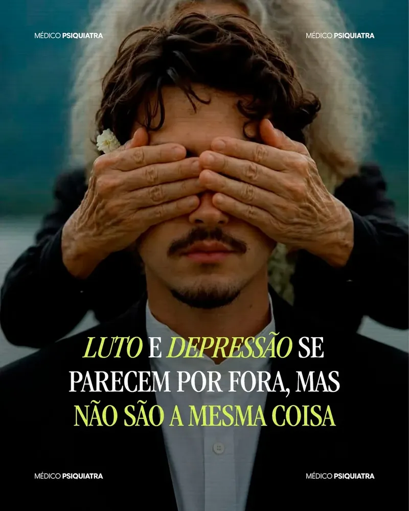 Luto e depressão se parecem por fora, mas não são a mesma coisa